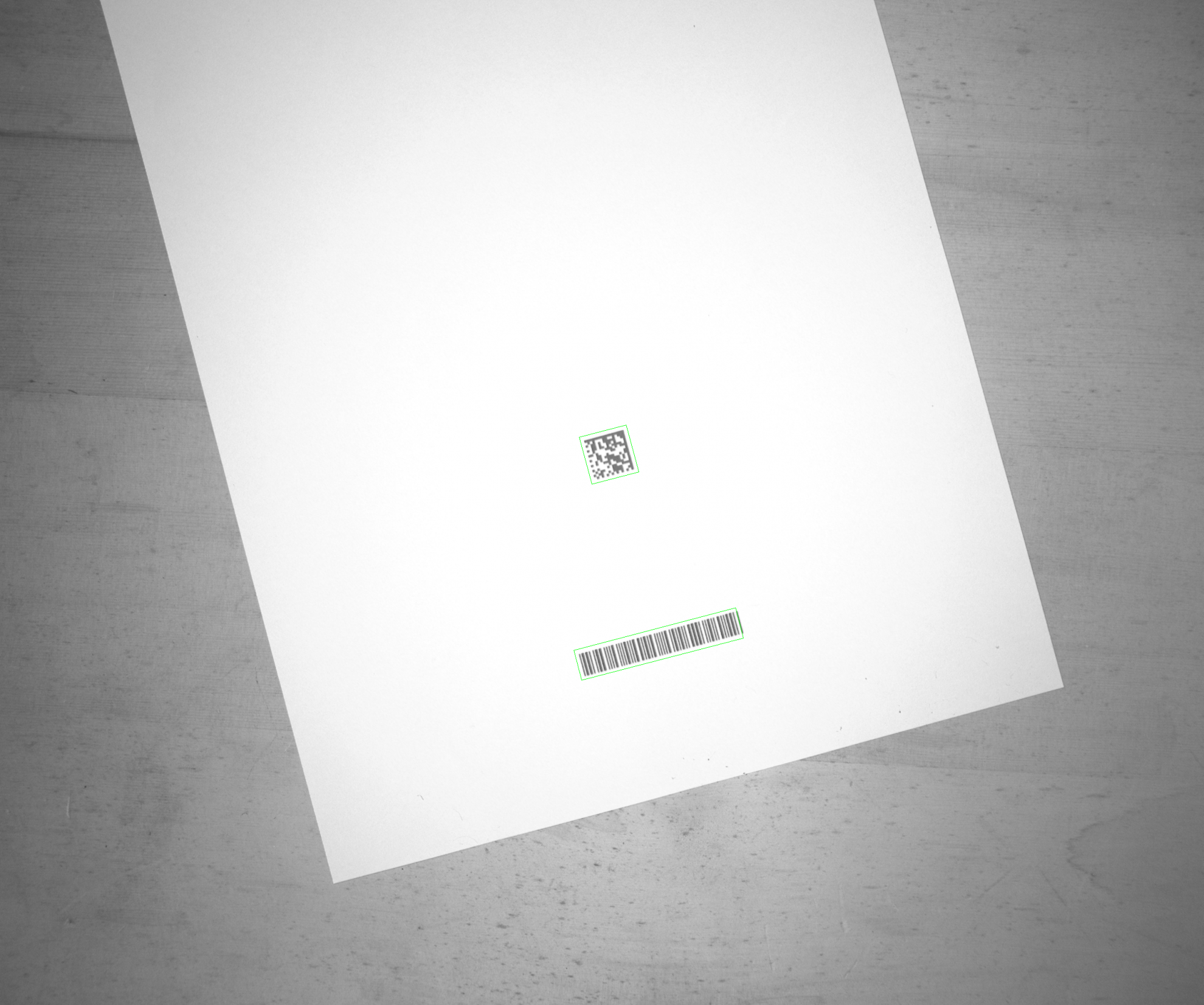 一維、二維條碼辨識