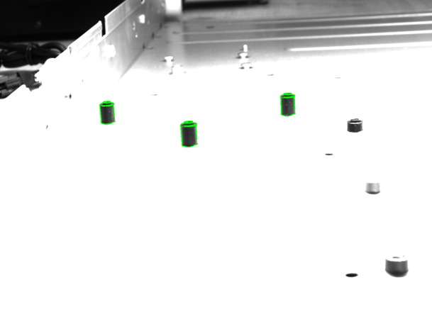 板金外殼高低鎖孔辨識