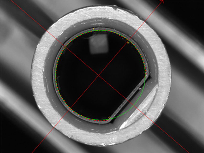 旋鈕彈片瑕疵檢測