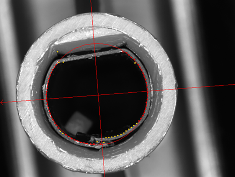 旋鈕彈片瑕疵檢測