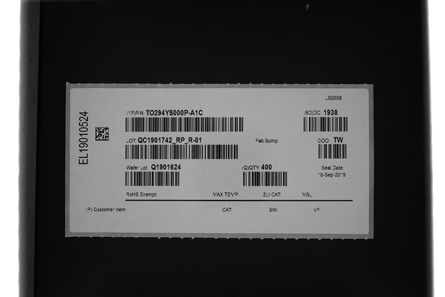 標籤字元辨識(OCR)