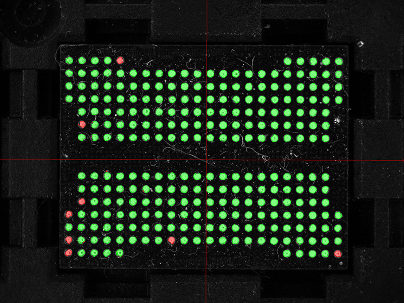 IC字碼與錫球瑕疵檢測