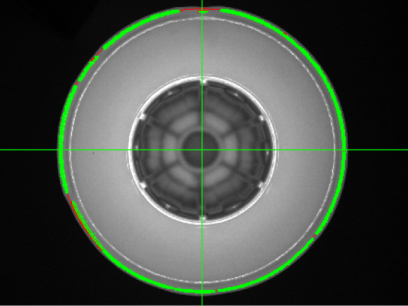 電纜滾軸缺料檢測