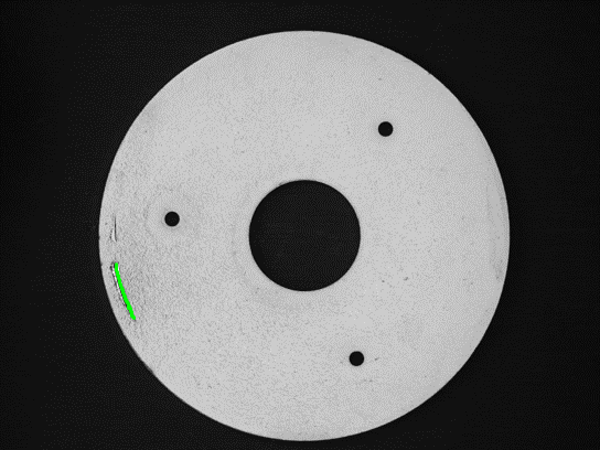 金屬碟片瑕疵檢測