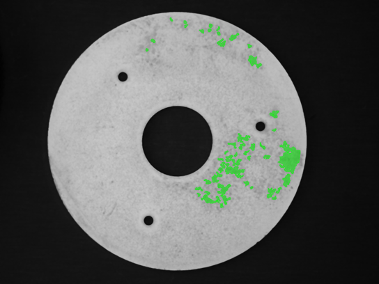 金屬碟片瑕疵檢測