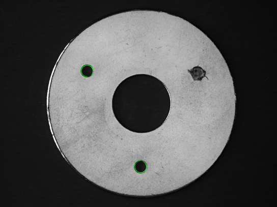 金屬碟片瑕疵檢測