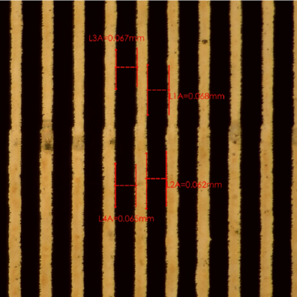 ITO線路顯微量測