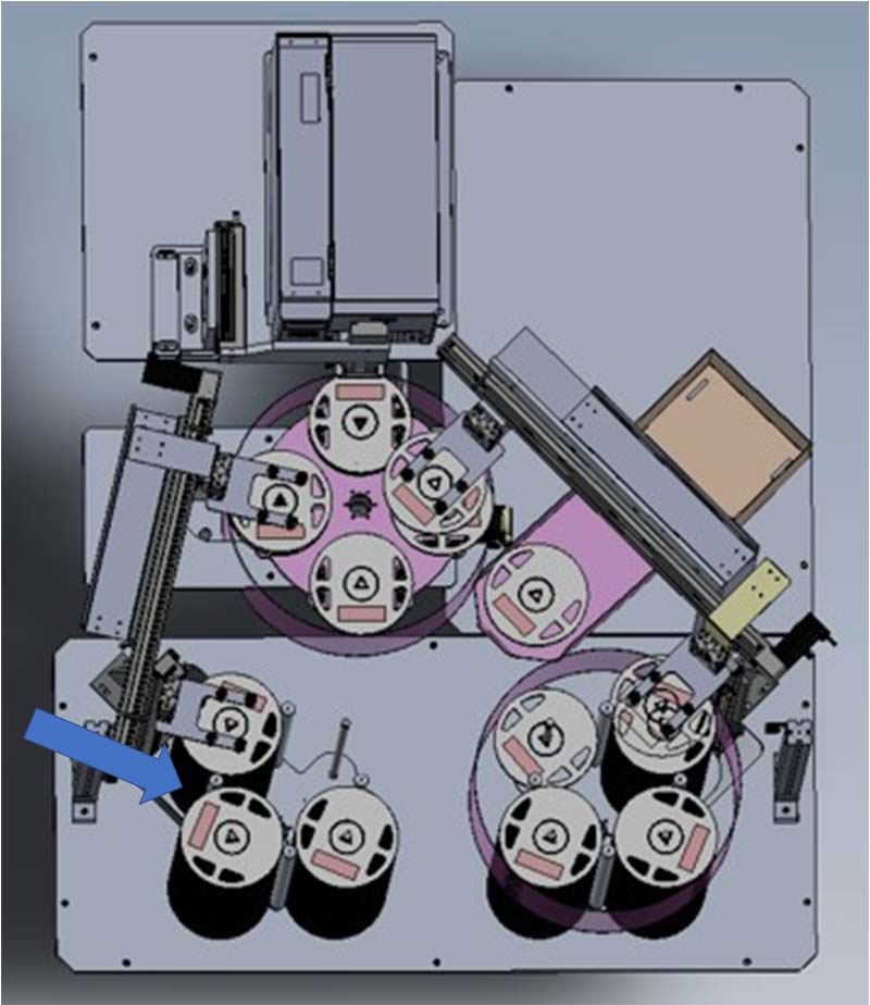 全自動Reel貼標機 全自動Reel貼標機