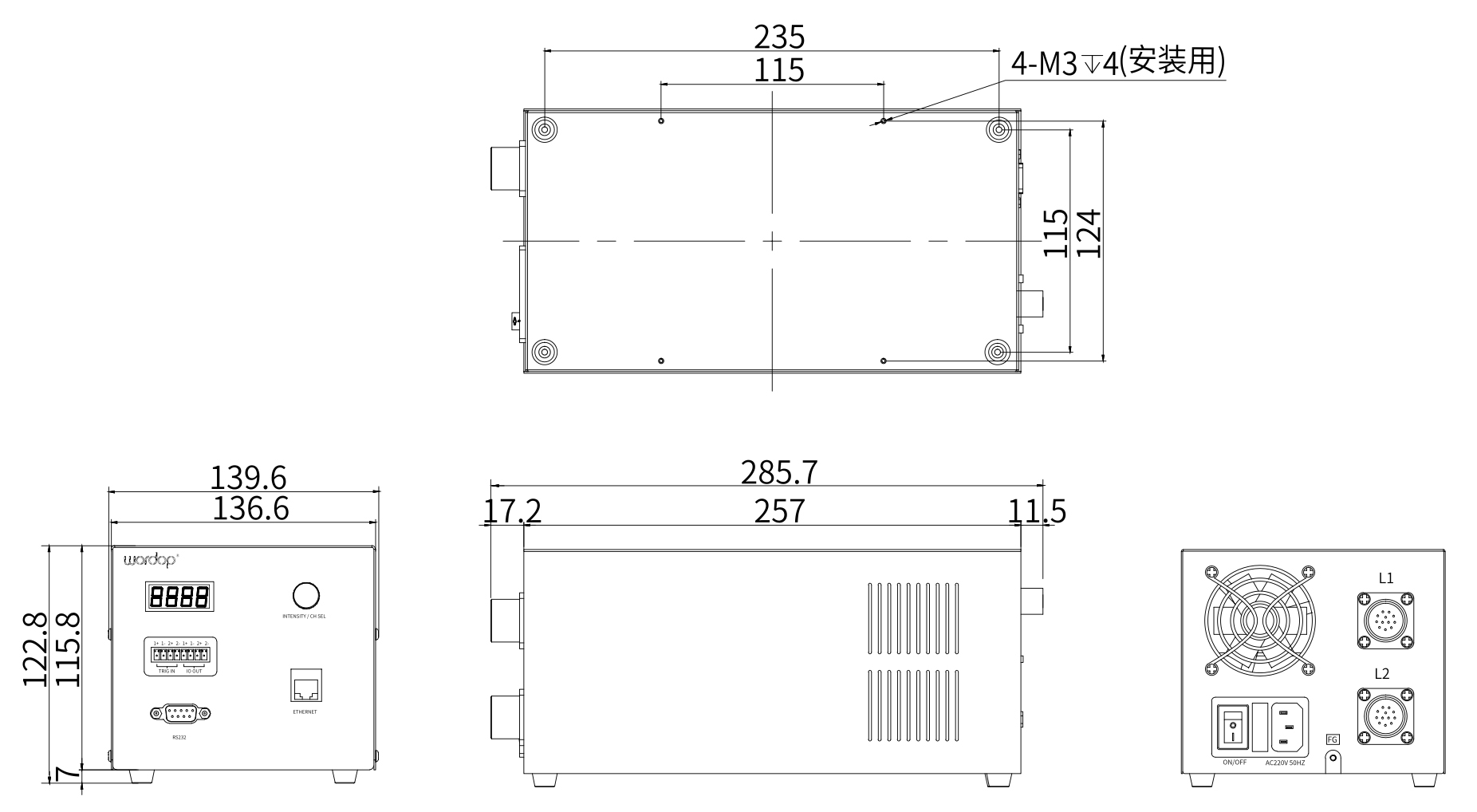數位恆流線光控制器(HRPSC4)