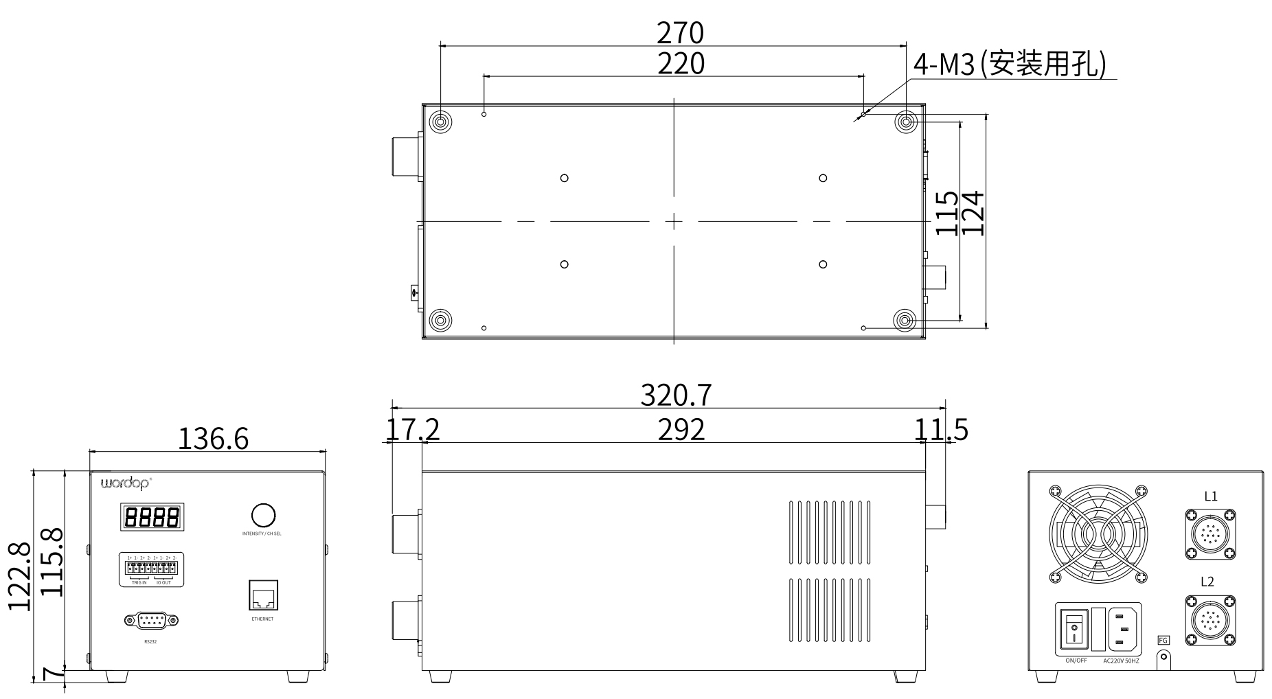 數位恆流線光控制器(HRPSC4)