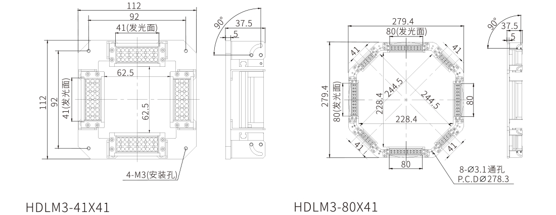 條形組合光源(HRHDLM3) 條形組合光源(HRHDLM3)